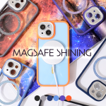 Torbica MagSafe Shining za iPhone 12 (6.1) tamno plava - Slika 4