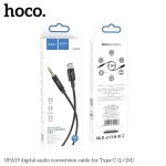 Audio HOCO kabal UPA19 Audio Jack 3.5mm na Type C 1m crni - Slika 3