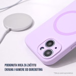 Torbica MagSafe Pure Color za iPhone 15 (6.1) lila - Slika 3