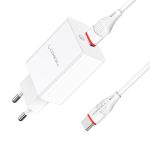 Kućni punjač Comicell Superior CO-BA21A Fast QC 3.0 18W 3A Type C beli - Slika 2