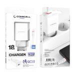Kućni punjač Comicell Superior CO-BA21A Fast QC 3.0 18W 3A Type C beli - Slika 6