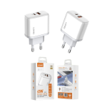 Kućni punjač LDNIO A2526C PD, QC4+, QC 3.0, PPS 45W Type C na Type C - Slika 4
