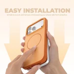 Maska Mag Case Matte Line za Honor 600 Lite narandžasta - Slika 5