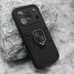 Futrola Square Ring za Honor 600 Pro crna